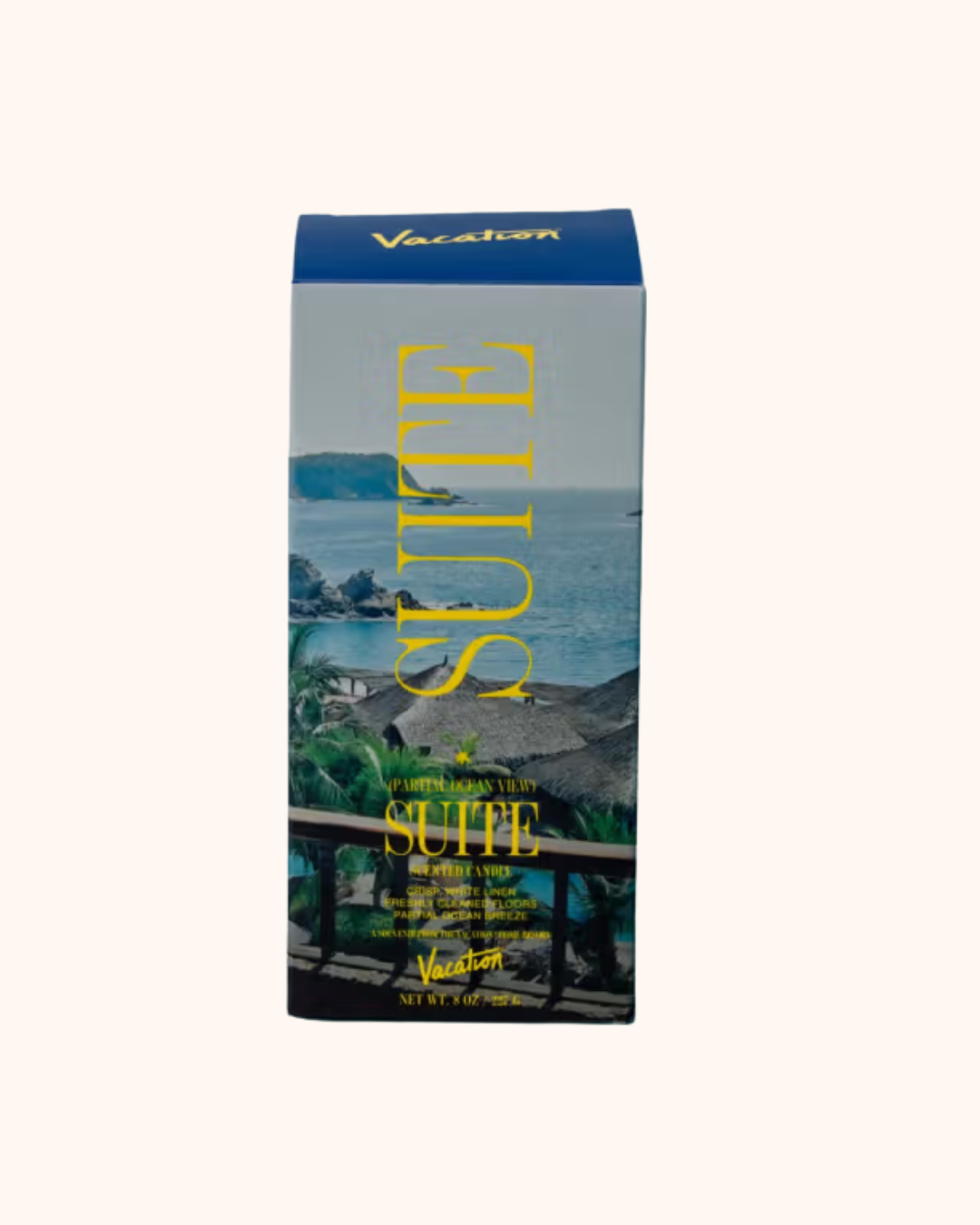Partial Ocean View Suite Vacation Candle