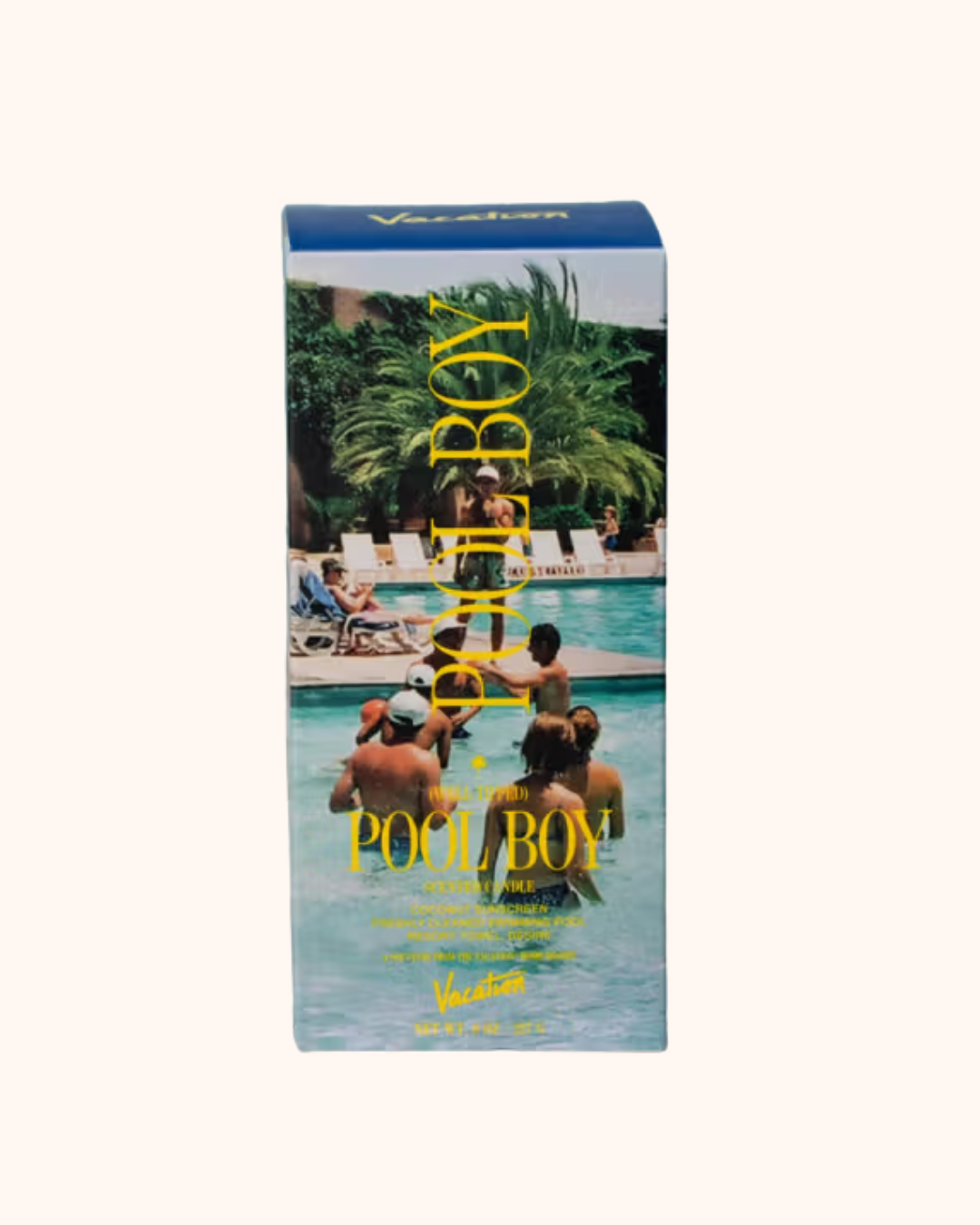 Well-Tipped Pool Boy Vacation Candle
