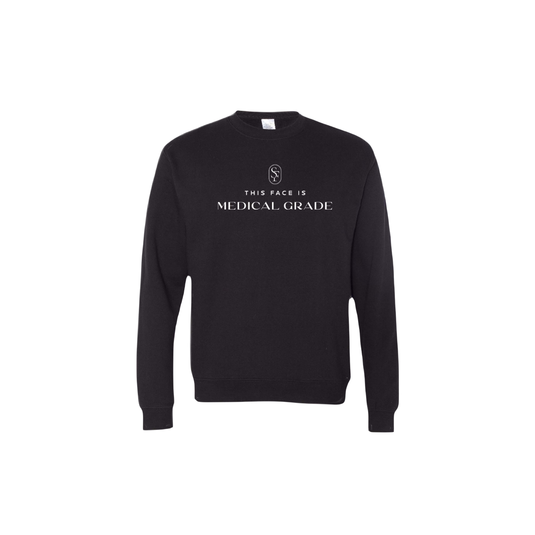 Skin Firm Black Sweatshirt
